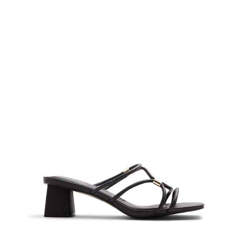 Calamandar Women's Heeled Sandals - Black