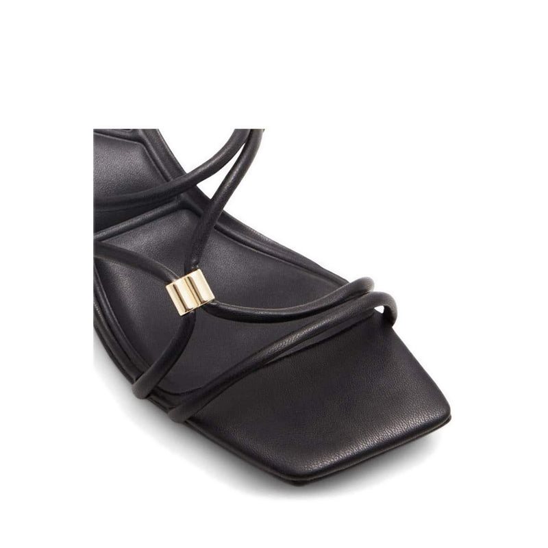 Calamandar Women's Heeled Sandals - Black