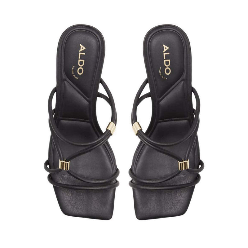 Calamandar Women's Heeled Sandals - Black