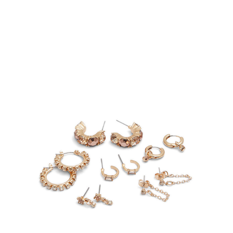 Jeria Women's Pierced Earring - Light Brown
