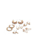 Jeria Women's Pierced Earring - Light Brown