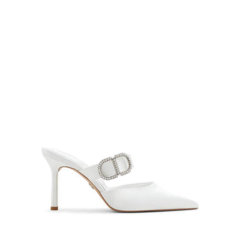 Cavella Women's Heeled Mules - White