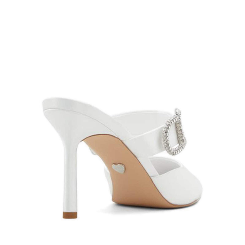 Cavella Women's Heeled Mules - White