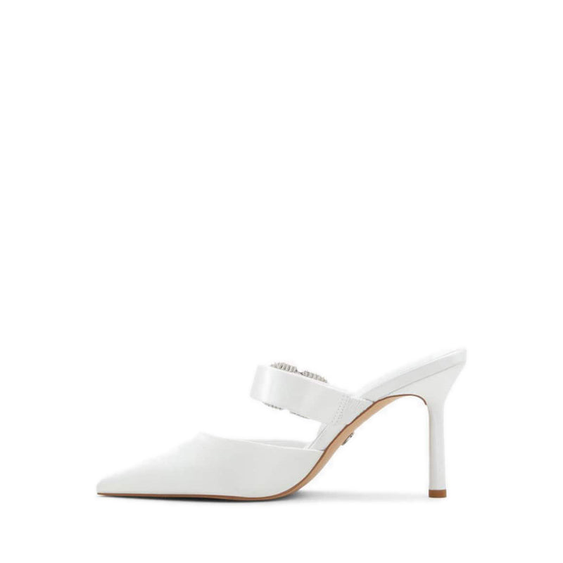 Cavella Women's Heeled Mules - White