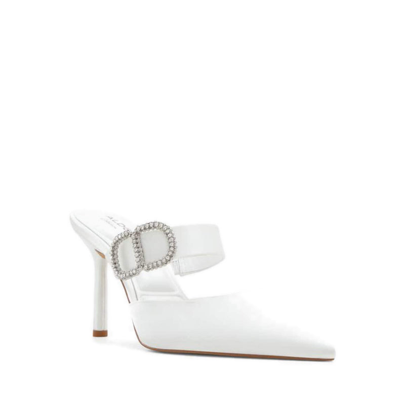 Cavella Women's Heeled Mules - White