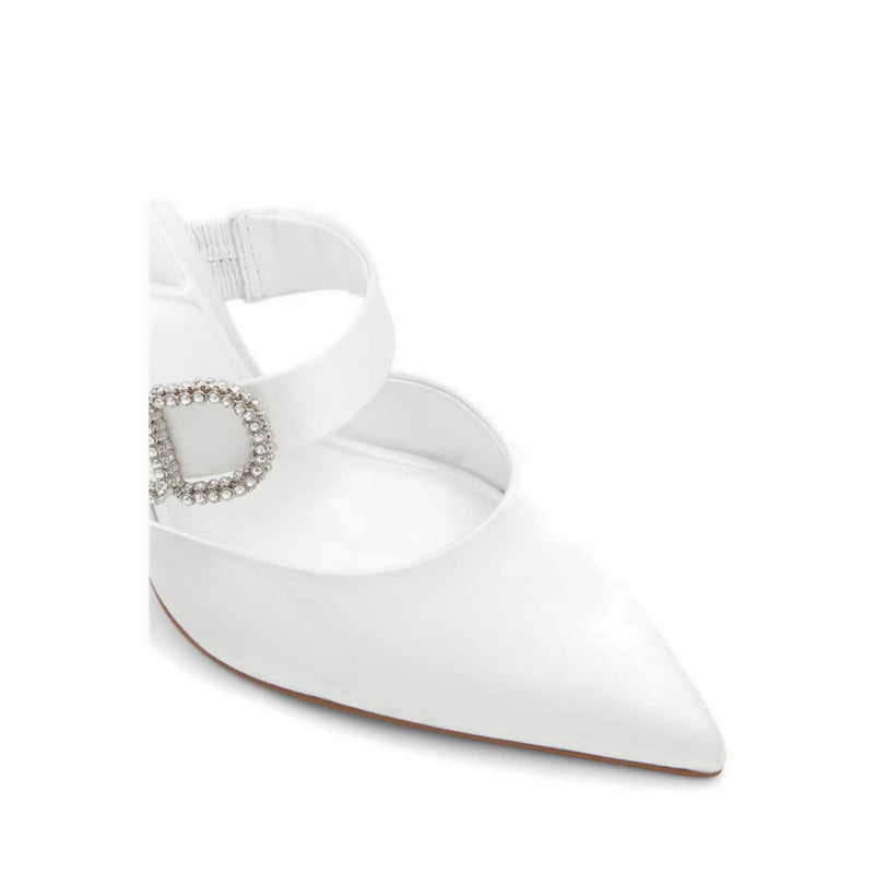 Cavella Women's Heeled Mules - White