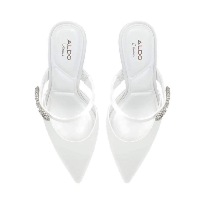Cavella Women's Heeled Mules - White