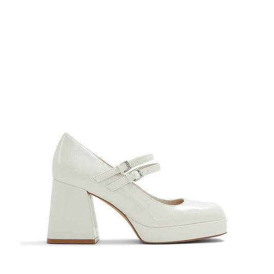 Manda Women's Heels - White/Bone