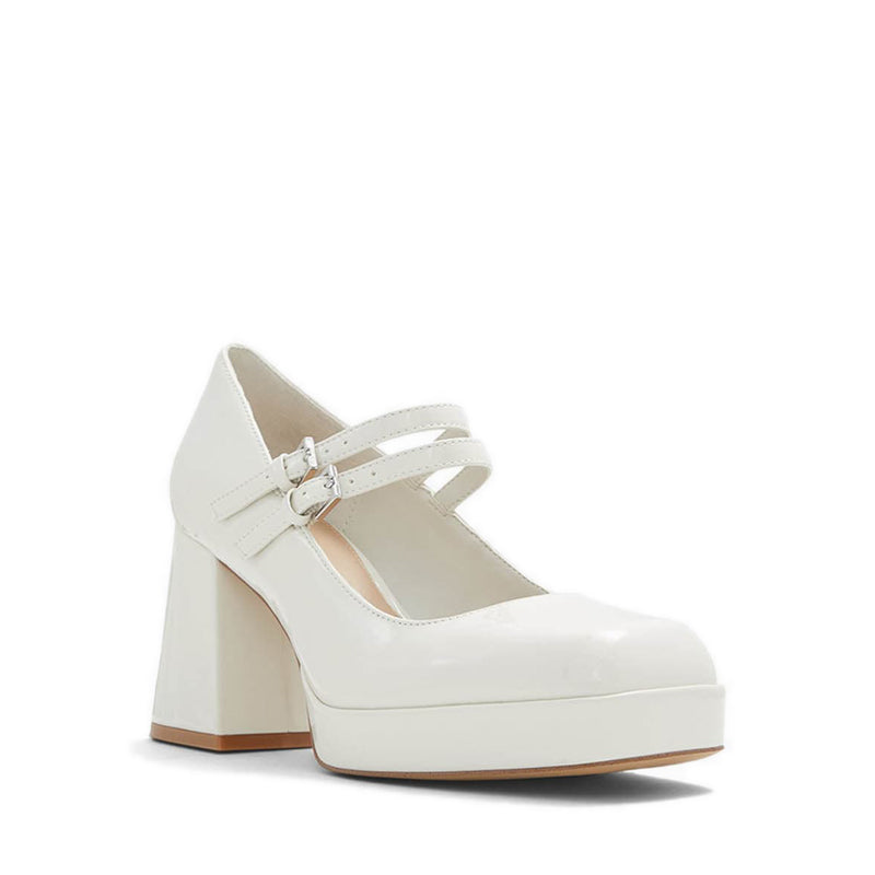 Manda Women's Heels - White/Bone