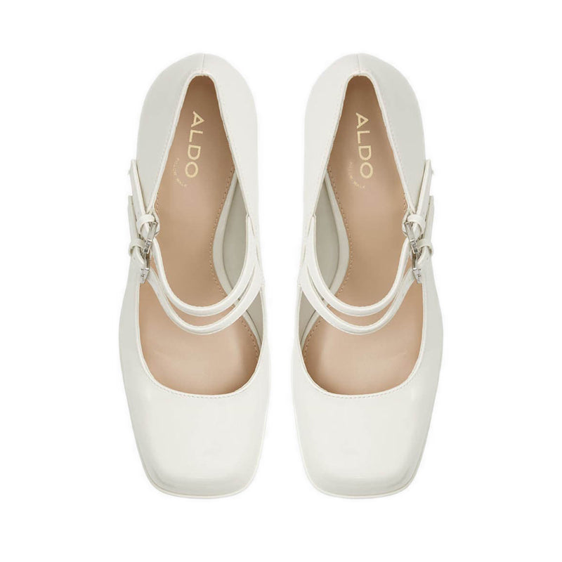 Manda Women's Heels - White/Bone
