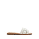Elenaa Women Slide Sandal - White-Bone