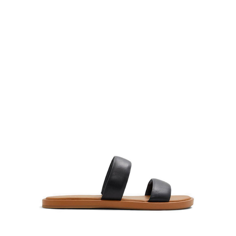 Krios Women's Flat Sandals - Black
