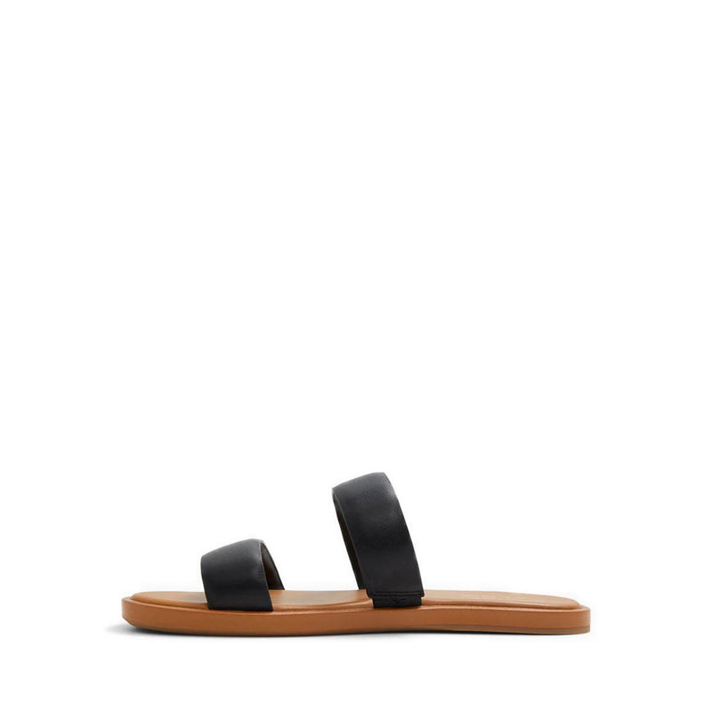 Krios Women's Flat Sandals - Black