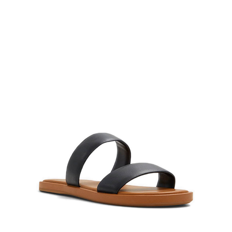 Krios Women's Flat Sandals - Black