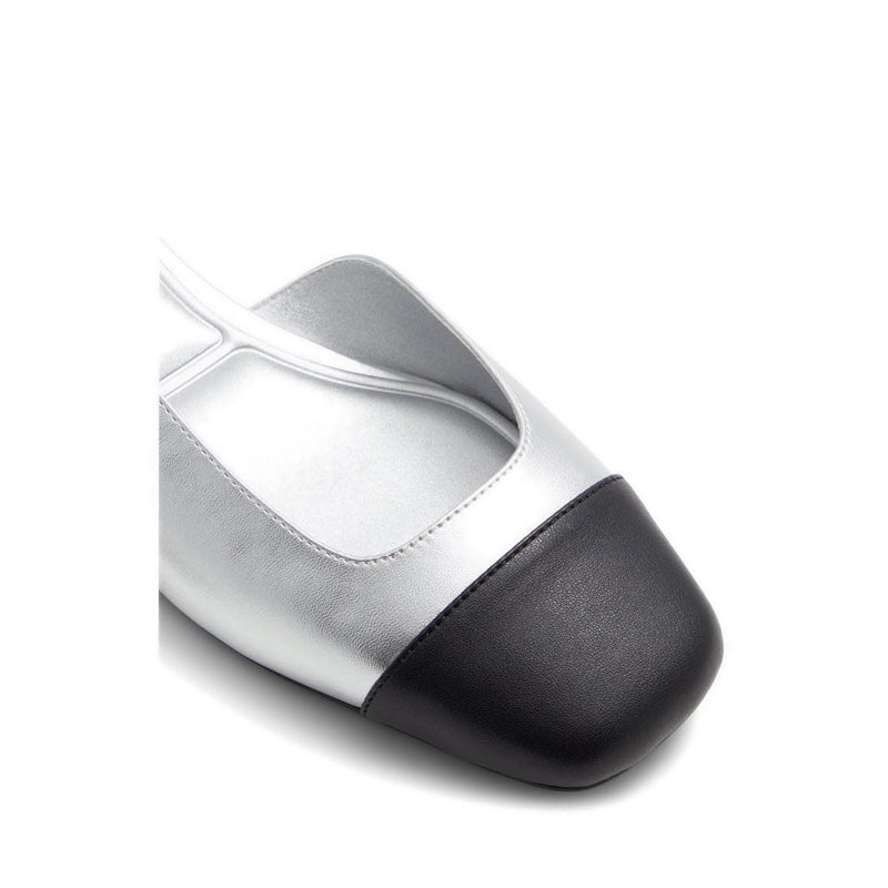 Amandine Women's Flats - Silver