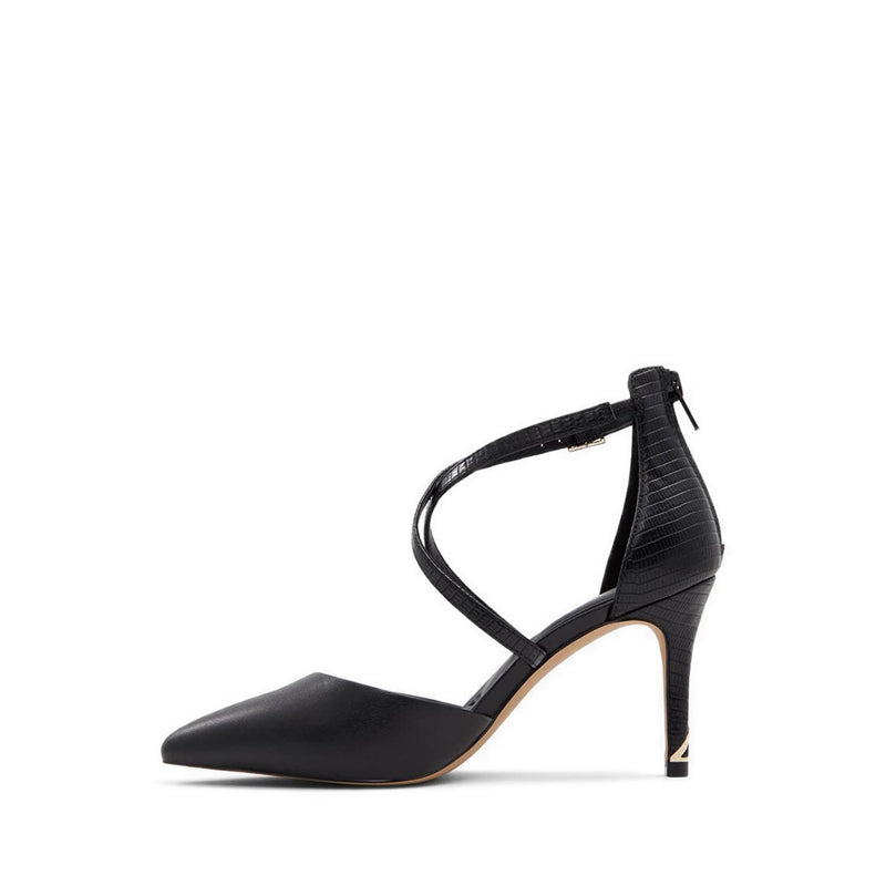 Deatram Women's Strappy High Heel - Black