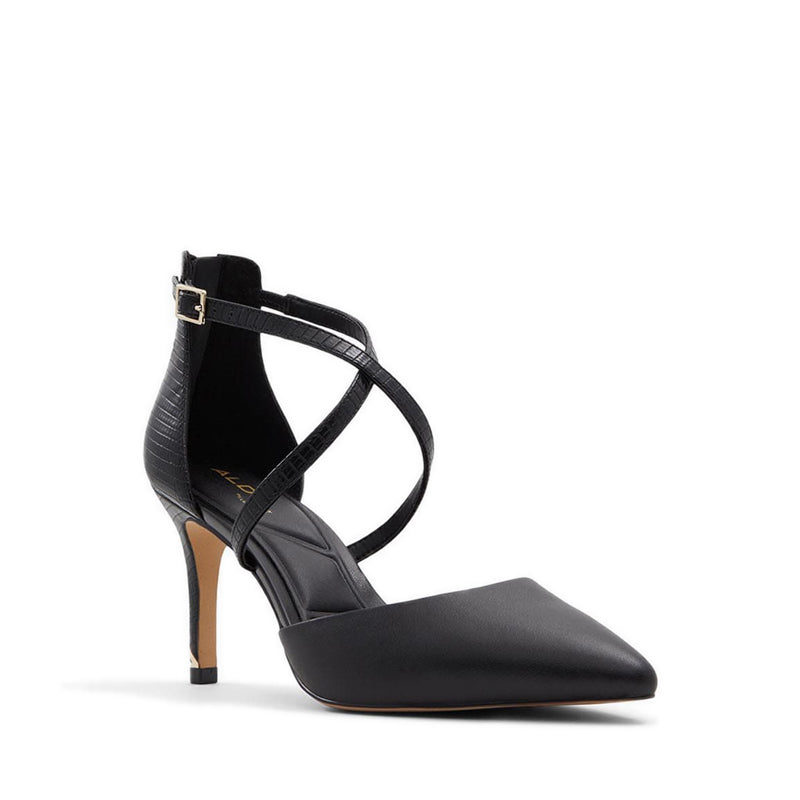 Deatram Women's Strappy High Heel - Black