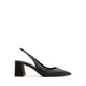 Uliana Women's Sling Back Heels - Black