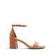 Pristine Women's Heeled Sandals - Dark Beige