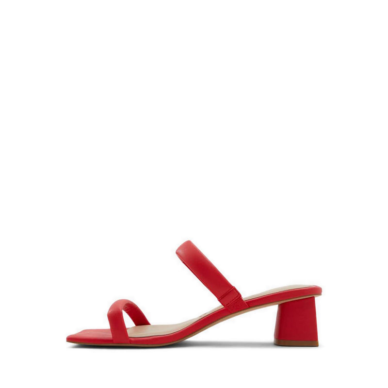 Mandi Women's Heeled Sandals - Light Red