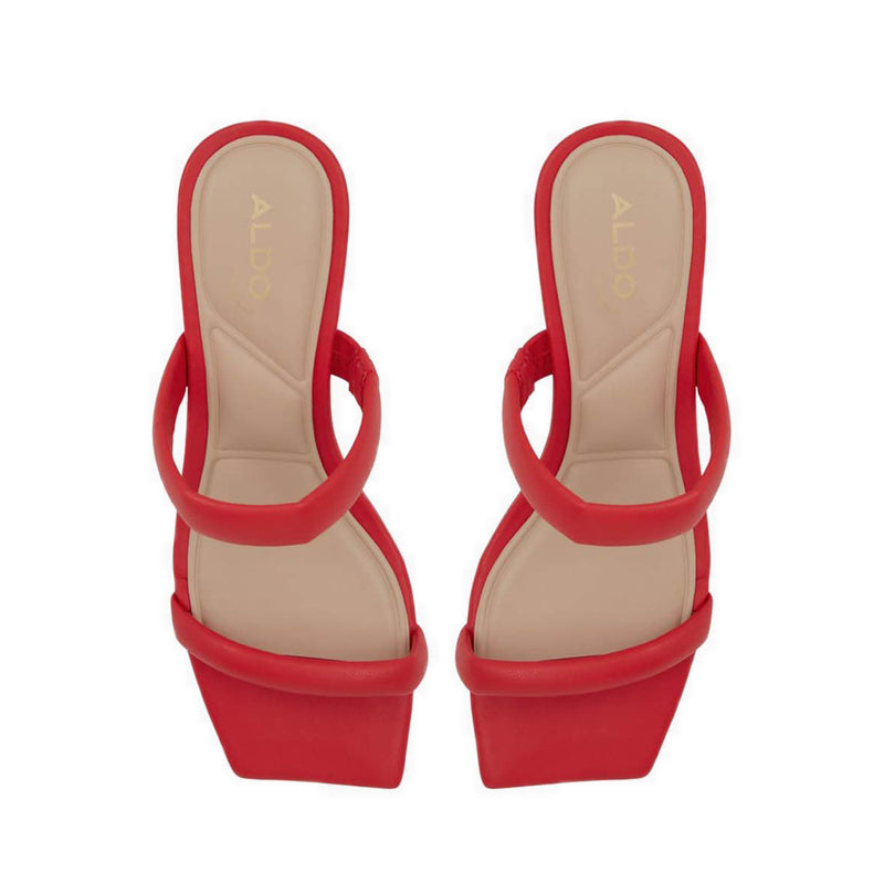 Mandi Women's Heeled Sandals - Light Red