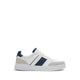 Elio Men's Low Top Sneakers - White-Navy