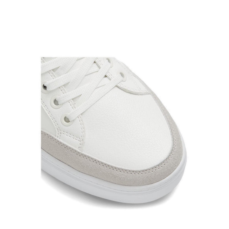 Elio Men's Low Top Sneakers - White-Navy