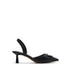 Giocante Women's Sling Back Heeled Shoes - Black