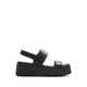 Thila Women's Wedge Sandals - Black