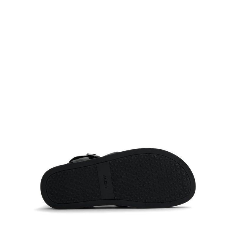 Canal Men's Flat Sandals - Black
