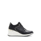 Korie Women's Wedge Sneakers - Black