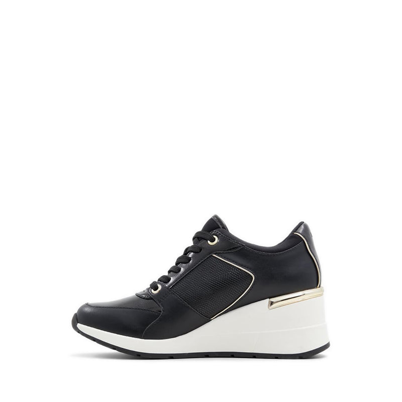 Korie Women's Wedge Sneakers - Black