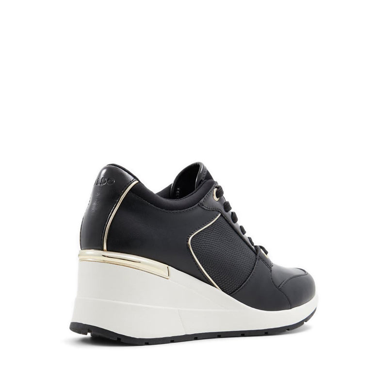 Korie Women's Wedge Sneakers - Black