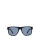 Tervetes Men's Rectangle Sunglasses - Black