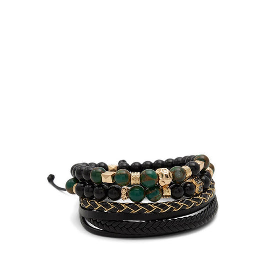 Alderbrae Men's Bracelet - Dark Green