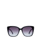 Meralalden Women's Square Sunglasses - Black
