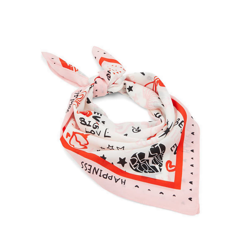 Loveprints Women's Scarf - Medium Pink