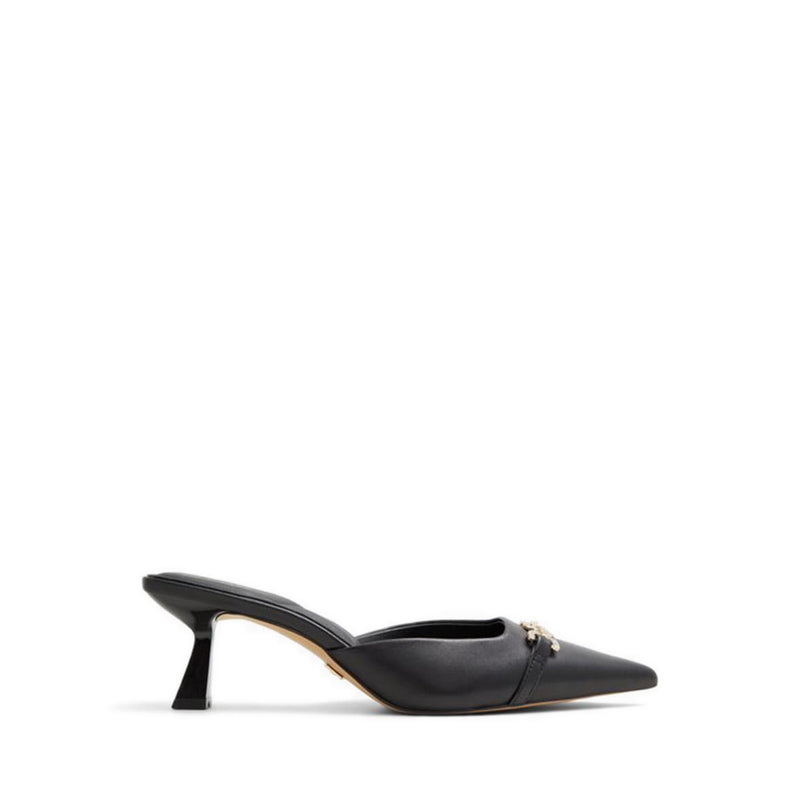 Primavera Women's Heeled Mules - Black