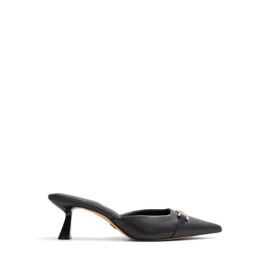 Primavera Women's Heeled Mules - Black