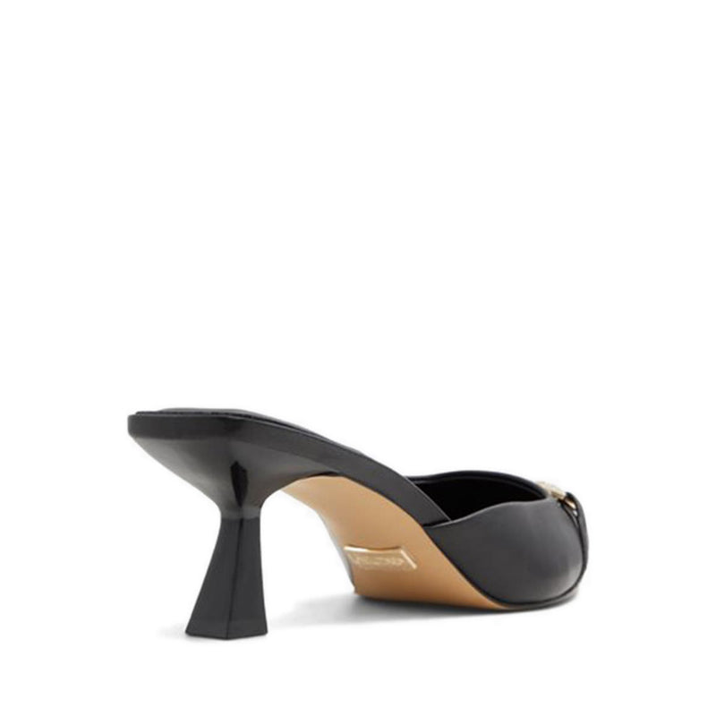 Primavera Women's Heeled Mules - Black