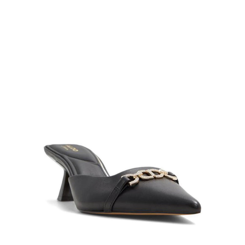 Primavera Women's Heeled Mules - Black