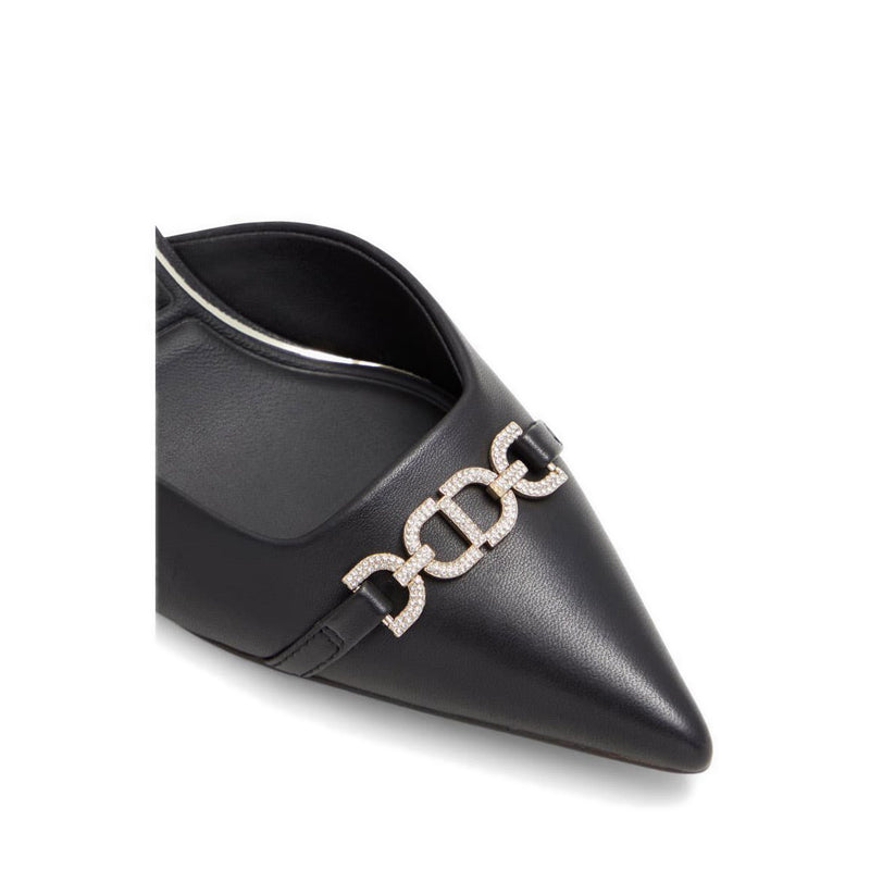 Primavera Women's Heeled Mules - Black