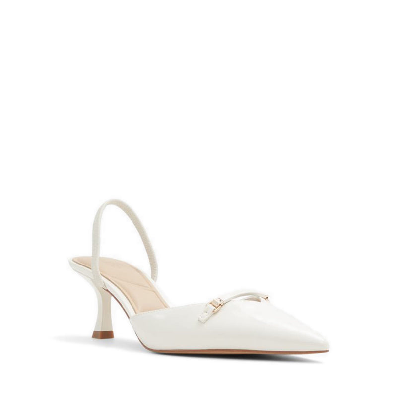 Nailah Women's Heeled Shoes - White/Bone