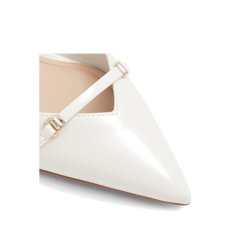 Nailah Women's Heeled Shoes - White/Bone