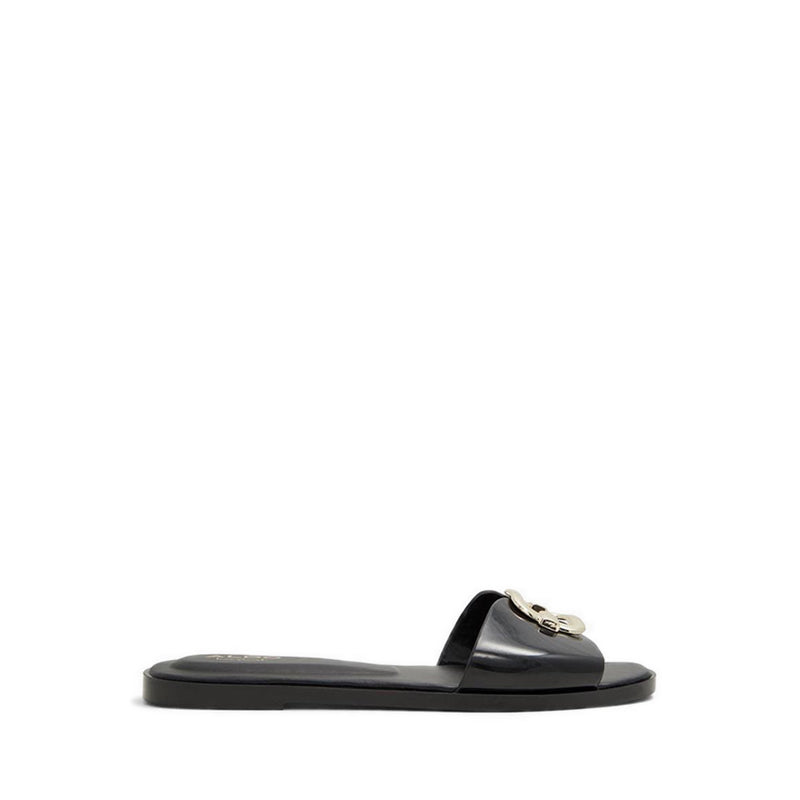 Jellyicious Women's Flat Sandals - Black