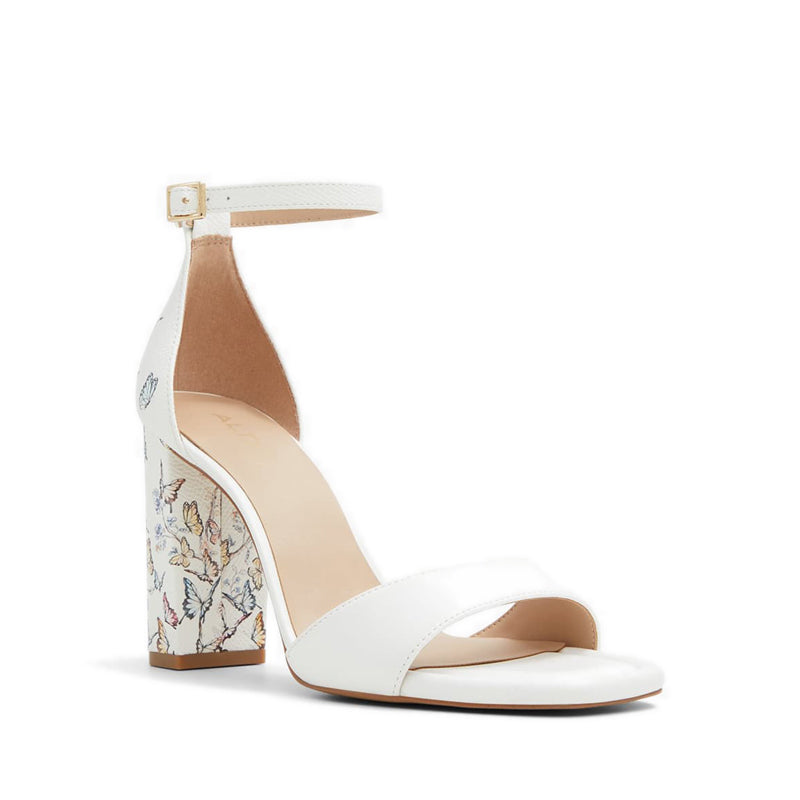 Enaegyn Women's Heeled Sandals - White Multi