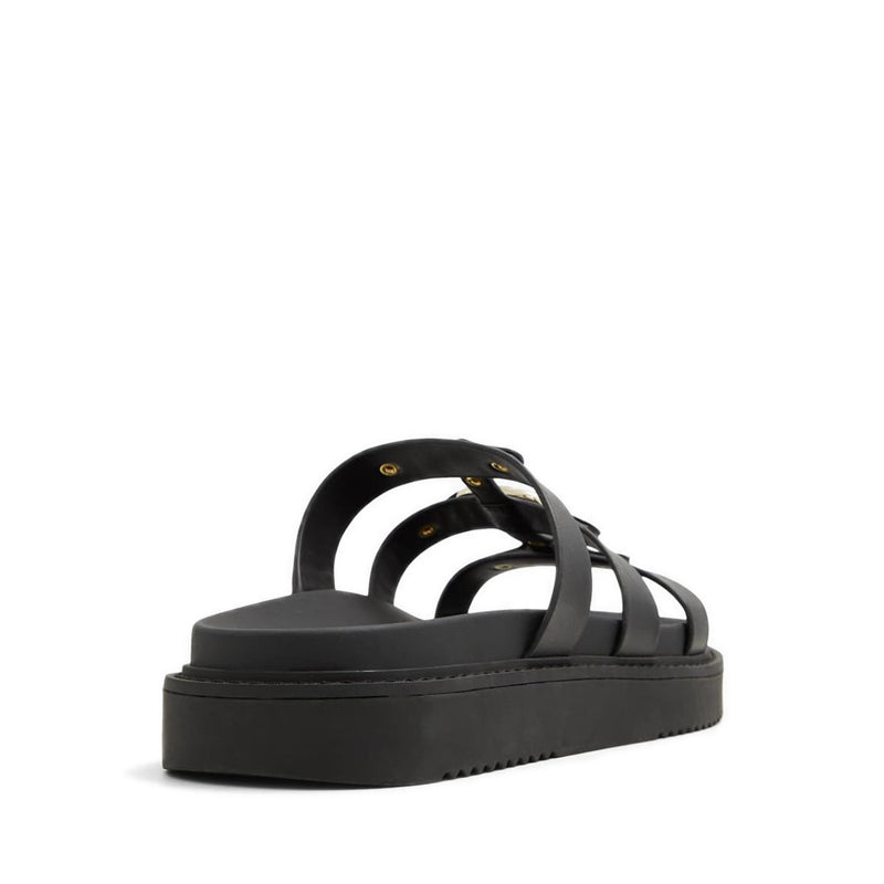 Mariesoleil Women's Flat Sandals - Black