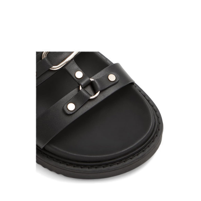 Mariesoleil Women's Flat Sandals - Black