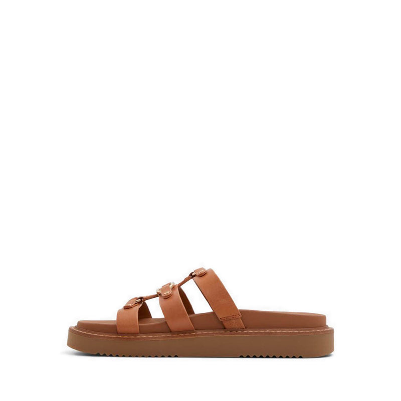 Mariesoleil Women's Flat Sandals - Brown