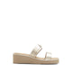 Fourth Women's Wedge Beach Sandals - Silver